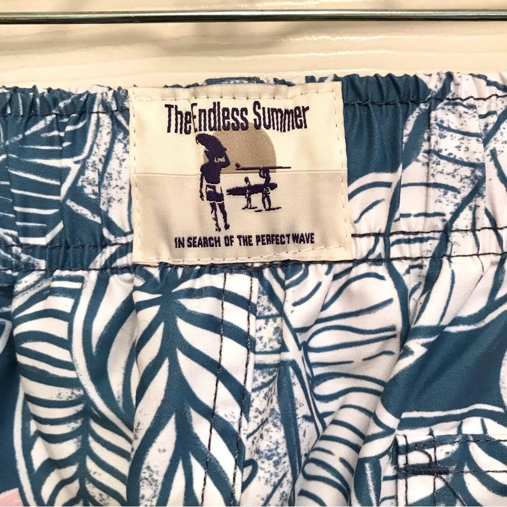 Endless Summer Flamingo Print Swim Trunks NWT